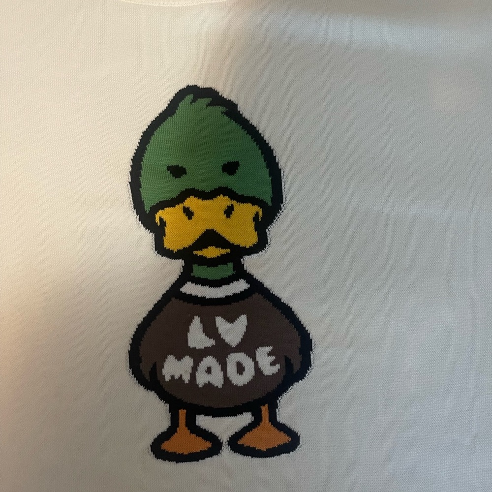 Louis Vuitton Nigo duck shirt size small worn once